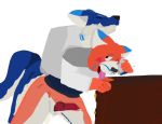  anal anonymous_artist anthro canid canine colibfox duo fox male male/male mammal smart_protogen 