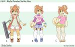 16:10 2020 ambiguous_gender anthro canid canine canis clothed clothing digital_media_(artwork) domestic_dog hair longdanger mammal orange_hair shiba_inu solo spitz widescreen young 