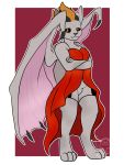  alpha_channel anthro clothed clothing crossed_arms digitigrade domestic_cat felid feline felis female full-length_portrait galdur_sol hairless hairless_cat hi_res kiragoh mammal membrane_(anatomy) membranous_wings partially_clothed portrait solo sphynx_(cat) straycattrash_(artist) wings 