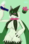  2:3 absurd_res anthro big_breasts blowing_smoke breasts curvy_figure drugs female female_anthro galacticmachine generation_9_pokemon hi_res hourglass_figure looking_at_viewer mammal marijuana meowscarada nintendo nude nude_anthro nude_female pokemon pokemon_(species) smoking smoking_marijuana standing thick_thighs wide_hips 