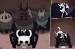  absurd_res anal arthropod big_butt bodily_fluids butt cum cum_in_ass cum_inside cum_on_butt genital_fluids group hi_res hollow_knight insect male male/male pizzaozzy_(artist) presenting presenting_hindquarters protagonist_(hollow_knight) size_difference team_cherry video_games 