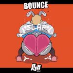 1:1 2026 animated anthro balls_outline big_breasts big_butt black_clothing black_footwear black_socks blonde_hair blue_clothing blue_topwear bottomwear bouncing_breasts breasts bulge butt clothed clothing detailed_bulge dolphin_shorts earbuds electronics english_text footwear fur genital_outline grey_body grey_fur gynomorph hair headphones hi_res huge_breasts huge_butt intersex lagomorph legwear leporid letterbox mammal orange_background pink_clothing pink_footwear pink_shoes rabbit red_bottomwear red_clothing red_shorts remiman shadow shoes shorts simple_background socks solo tail tea_(teabunni) text thigh_highs thigh_socks topwear twerking