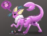 2021 absurd_res ambiguous_gender anal_sheath anthro anus black_nose black_sclera blue_eyes blush bound bulge butt canid clothing digital_media_(artwork) digitigrade eeveelution encasement felid feral fish_tail forced forced_transformation frill_(anatomy) gaping gaping_anus generation_1_pokemon goo_transformation gradient_background grey_background handle helixjack hi_res kahncub_(character) latex latex_clothing latex_skinsuit latex_transformation living_latex living_sex_doll living_sex_toy lock_symbol mammal membrane_(anatomy) nintendo nozzle null_bulge pantherine paws penetrable_sex_toy pink_body pokeball pokemon pokemon_(species) pool_toy quadruped sex_doll_holes sex_toy shiny_pokemon simple_background skinsuit small_nose solo suit_transformation symbol tail team_rocket team_rocket_pokeball teeth text tiger tight_clothing tongue tongue_out transformation vaporeon zipper zipper_mouth