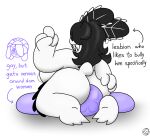 2026 :< absurd_res anthro aquatic aquatic_gastropod axi_(flowerycubey) big_butt black_hair blorpy_(flowerycubey) blush butt cnidarian colored cotton_tail covered_eyes dated digital_media_(artwork) directional_arrow dominant dominant_female duo ear_piercing english_text face_in_ass facesitting female female_facesitting_male flowerycubey gastropod gesture hair hand_gesture hand_on_butt hi_res hidden_eyes jellyfish jorunna_parva male male/female medusozoan middle_finger mollusk nipple_piercing nipples nudibranch orientation_play piercing pseudo_hair purple_body sea_slug shaded sharp_teeth signature sitting sitting_on_another slug smile spiral spiral_eyes submissive submissive_male teeth tentacle_hair tentacles text toony white_body