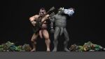 16:9 2026 3d_(artwork) 4k absurd_res anthro balls bebop big_penis blender_(artwork) bo_staff boombox calf_muscles digital_media_(artwork) donatello_(tmnt) duo_focus ear_piercing ear_ring electric_guitar epic_games eyewear facial_piercing family_guy_death_pose fortnite genitals glans goggles grey_body group guitar hi_res horn huge_penis humanoid_genitalia humanoid_penis leonardo_(tmnt) long_penis male mammal melee_weapon meme michelangelo_(tmnt) muscular muscular_male musical_instrument navel nipples nose_piercing nude penis piercing plucked_string_instrument raphael_(tmnt) reptile rhinoceros ring_piercing rocksteady sai scalie septum_piercing shell skateboard string_instrument suid suine sunglasses sus_(pig) sword teenage_mutant_ninja_turtles turtle vehicle weapon widescreen wild_boar zanjideaf7
