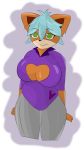  alpha_channel anthro bandicoot big_breasts breasts cute_face female hi_res lakie_(mrschllyay) mammal marsupial mrschllyay smug solo 