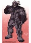 5_fingers abs anthro areola balls barazoku barbell_piercing biceps big_balls big_penis black_balls black_body black_eyes black_fur black_penis body_hair bovid calf_muscles caprine caprine_demon chest_hair christmas demon digital_media_(artwork) ear_piercing ear_ring facial_piercing fingers fur genitals goat_demon gold_piercing happy_trail hi_res holidays horn humanoid_genitalia humanoid_penis krampus male mammal muscular muscular_anthro muscular_male nipple_barbell nipple_piercing nipples nose_piercing nose_ring nude nude_anthro nude_male obliques ougon pecs penis piercing pubes quads ring_piercing sack septum_piercing septum_ring simple_background solo tear_trough triceps vein veiny_penis yellow_sclera