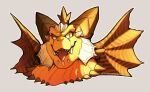 activision anthro bust_portrait dragon facial_spikes frill_(anatomy) horn magnus_(spyro) male mythological_creature mythological_scalie mythology open_mouth orange_body orange_eyes portrait rescued_dragons_(spyro) scalie shrimposaurus simple_background solo spikes spikes_(anatomy) spyro_reignited_trilogy spyro_the_dragon tongue tongue_out wings