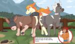 anatomically_correct animal_genitalia animal_penis animal_vulva anus asinus backsack balls blitzle bodily_fluids butt donkey equid equine equine_anus equine_genitalia equine_penis equine_vulva female feral generation_1_pokemon generation_5_pokemon generation_7_pokemon genital_fluids genitals group hi_res human karasu(karasuafterdark) male mammal mudbray nintendo penis pokemon pokemon_(species) ponyta presenting presenting_anus presenting_balls presenting_hindquarters presenting_penis presenting_vulva puffy_anus speech_bubble take_your_pick trio vaginal_fluids vulva zebra