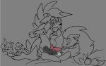 ajolteontrash anal anal_penetration animal_genitalia animal_penis anthro anthro_on_anthro anthro_penetrated anthro_penetrating anthro_penetrating_anthro canine_genitalia canine_penis duo embarrassed erection generation_5_pokemon generation_7_pokemon genitals knot knotted_penis line_art lycanroc male male/male male_penetrated male_penetrating male_penetrating_male midnight_lycanroc nintendo penetration penis pokemon pokemon_(species) sex sketch surprised zoroark
