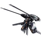  3d advance_of_zeta aqua_eyes arm_shield armor backpack bag beam_rifle black_armor commentary_request energy_gun full_body gun gundam gundam_battle_operation_2 gundam_tr-6_hazel_ii holding holding_gun holding_weapon looking_ahead mecha mecha_focus midair mobile_suit no_humans official_art robot science_fiction scope shield simple_background solo titans_(gundam) titans_test_team_(gundam) tr-6_woundwort transparent_background v-fin weapon 