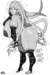 aquatic blackarabi cephalopod coleoid fan_character female hi_res masturbating_while_penetrated masturbation mollusk monochrome octopodiform octopus penetration pseudo_hair sex sex_toy sex_toy_in_vagina sex_toy_insertion solo squirt_(sound_effect) tentacle_hair tentacle_penetration tentacle_sex tentacles vaginal vaginal_penetration vibrator vibrator_in_vagina