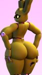  3d_(artwork) 4k 9:16 absurd_res animatronic anthro butt digital_media_(artwork) female five_nights_at_freddy&#039;s five_nights_at_freddy&#039;s_3 geometryboymejia hi_res machine robot smile solo springtrap_(fnaf) video_games 