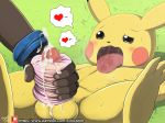  &lt;3 2020 ambiguous_gender balls blush bodily_fluids cum drooling duo faceless_ambiguous faceless_character feral genital_fluids genitals hi_res humanoid_genitalia humanoid_penis lying male male/ambiguous male_focus nintendo on_back open_mouth penis pikachu pok&eacute;mon pok&eacute;mon_(species) saliva saliva_on_tongue saliva_string sex_toy solo_focus sweat text tongue tongue_out url video_games winick-lim 