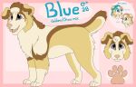 2018 aliasing ambiguous_gender bird_dog blue_(sebdoggo) blue_eyes blue_text brown_body brown_fur canid canine canis character_name cheek_tuft chow_chow digital_drawing_(artwork) digital_media_(artwork) digitigrade domestic_dog english_text facial_tuft feral flat_colors floppy_ears folded_ears fur gender_symbol golden_retriever grey_sclera head_tuft hunting_dog male_symbol mammal microsoft_paint_(artwork) mixed_breed model_sheet open_mouth open_smile paws pink_background pink_nose pink_tongue retriever sebdoggo simple_background smile snout solo spitz standing stated_adult stated_age symbol tail text tongue trans_(lore) trans_man_(lore) tuft white_body white_fur yellow_body yellow_fur