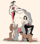 2025 4_fingers 4_toes all_fours amanda_waller anthro areola arm_support arm_tattoo artist_name balls bare_shoulders batman_(series) belly bent_arm bent_leg big_balls big_belly big_breasts big_butt big_penis biped black_boots black_claws black_clothing black_domino_mask black_eyebrows black_eyemask black_eyes black_eyewear black_footwear black_gloves black_hair black_handwear black_legwear black_mask black_shoes black_spots black_tattoo black_thigh_highs blush blushing_profusely boots breast_size_difference breasts brown_areola brown_body brown_breasts brown_claws brown_ears brown_hair brown_nipples brown_nose brown_skin butt cheetah cheetah_(dc) chest_wraps claws clothed clothed_female clothed_human clothing corset countershade_arms countershade_face countershade_feet countershade_legs countershade_neck countershade_torso countershading curvy_figure dark_hair dc_comics digital_drawing_(artwork) digital_media_(artwork) domino_mask empty_eyes erect_nipples erection extended_arms eyebrows eyelashes eyemask eyes_closed eyewear feet felid feline female female/female fin finger_claws fingers fish fool's_hat footwear foreskin forward_arm_support fur genitals glans glistening glistening_boots glistening_clothing glistening_footwear glistening_genitalia glistening_hair glistening_lips glistening_penis glistening_shoes gloves grey_body grey_fin grin group gums hair hand_on_another's_belly hand_on_another's_head hand_on_another's_hip hand_on_another's_shoulder hand_on_belly hand_on_head hand_on_hip hand_on_own_hip hand_on_shoulder handwear happy harem harlequin harley_quinn hat head_turned headgear headwear heart_after_text heart_symbol hi_res human humanoid_feet humanoid_hands innie_vulva katana_(dc) king_shark kneeling larger_anthro larger_male legwear light_body light_hair light_skin lingerie lips long_hair long_legs looking_at_another looking_at_viewer looking_up looking_up_at_another male male/female mammal marine markings mask medium_breasts midriff monotone_background monotone_balls monotone_body monotone_genitals monotone_hair monotone_penis monotone_skin mostly_nude mostly_nude_female mostly_nude_human mouth_closed multicolored_body multicolored_clothing multicolored_corset multicolored_hat multicolored_headgear multicolored_headwear multicolored_jester's_hat multicolored_lingerie navel nipple_outline nipples nude nude_anthro nude_female nude_human nude_male obese obese_anthro obese_male overweight overweight_anthro overweight_male pale_skin penis pink_areola pink_balls pink_blush pink_glans pink_lips pink_nipples pink_penis pink_vulva plantigrade red_clothing red_gloves red_handwear red_heart red_legwear red_sash red_text red_thigh_highs retracted_foreskin sash shadow shark sharp_teeth shoes short_hair simple_background sitting sitting_on_another sitting_on_arm size_difference smaller_female smaller_human smile smiling_at_another spots spotted_arms spotted_body spotted_fur spotted_legs spotted_neck standing step_pose stepping_on_another straight_leg straight_legs suicide_squad surrounded tan_background tattoo teeth text text_with_heart thick_penis thick_thighs thigh_highs three-quarter_view toe_claws toes topwear two_tone_body two_tone_clothing two_tone_corset two_tone_hat two_tone_headgear two_tone_headwear two_tone_jester's_hat two_tone_lingerie underbust_corset votivesky vulva white_body white_breasts white_countershading white_eyes white_sclera white_skin wraps