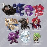  1girl 1other 6+boys :3 :d ;( ;d apron armor artist_name asymmetrical_hair bad_id bad_tumblr_id belt black_armor black_cape black_coat black_hair black_pants black_shirt blonde_hair blue_robe brooch brown-framed_eyewear brown_coat brown_eyes brown_hair brown_shirt cape clenched_teeth closed_mouth coat collared_shirt colored_eyelashes colored_skin cookie_run cookie_run:_kingdom curly_hair dark-skinned_male dark_choco_cookie dark_skin double_bun dreadlocks espresso_cookie fang flower_pot full_body gem glasses gloves gold_armor green_hair grey_background grey_hair grey_skin grid_teeth hair_bun hair_over_one_eye hand_on_own_hip hat herb_cookie holding holding_flower_pot holding_mace holding_mushroom holding_scythe holding_shield holding_sword holding_weapon hood hood_up hooded_robe japanese_clothes jewelry kimono licorice_cookie long_hair long_sleeves looking_ahead looking_at_viewer lower_eyelashes_only mace madeleine_cookie milk_cookie multicolored_hair multiple_boys mushroom mushroom_on_head no_pupils one_eye_closed one_eye_covered open_mouth pants plant poison_mushroom_cookie pomegranate_cookie potted_plant purple_belt purple_eyes purple_gem purple_hair purple_ribbon purple_skin purple_yam_cookie raised_inner_eyebrows red_eyes red_hair red_kimono ribbon rn9j robe round_eyewear running scar scar_across_eye scar_on_face scythe shield shirt shoes short_hair shoulder_armor sidecut simple_background smile standing standing_on_one_leg streaked_hair striped_coat sword teeth two-sided_cape two-sided_fabric two-tone_hair undercut v-shaped_eyebrows vampire_cookie vertical-striped_coat very_long_hair very_short_hair watermark weapon white_apron white_eyelashes white_eyes white_gloves white_hair white_hat white_pants white_shoes wide_sleeves yellow_eyes 