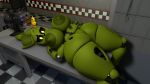  16:9 2020 3d_(artwork) 4k absurd_res animatronic digital_media_(artwork) female five_nights_at_freddy&#039;s five_nights_at_freddy&#039;s_3 geometryboymejia hi_res lagomorph leporid machine mammal nipples nude rabbit robot solo springtrap_(fnaf) video_games widescreen 