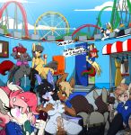  amusement_park amusement_ride animal_genitalia animal_penis anthro anus balls bbsartboutique blood_moon_(character) blush bodily_fluids breast_grab breasts butt cellphone clothed clothing cum cum_drip cum_in_mouth cum_in_pussy cum_inside cum_on_face cum_on_leg dock dripping earth_pony equid equine equine_penis erection fan_character fellatio female genital_fluids genitals green_room group group_sex gynomorph hand_on_breast hasbro horn horse intersex intersex/female male male/female mammal mocha_glaze my_little_pony nipples open_mouth oral orgy partially_clothed pegasus penile penis phone pony public pussy sex unicorn voyeur wings 