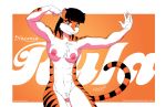  abs anthro breasts draconia_chronicles dreadlocks felid female flexing looking_at_viewer mammal nipples nude pantherine razorfox rula_(razorfox) solo tiger tigress_(disambiguation) webcomic 