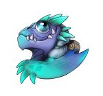  auroth_the_winter_wyvern backpack blue_eyes dota dragon female feral sebtuch solo video_games wings wyvern 