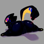 1:1 2025 anus big_butt black_body butt cobra felid feline felis female feral genitals hi_res living_tail mammal red_eyes reptile scalie snake snazzle_snapp solo spread_legs spreading tail tongue tongue_out unusual_anatomy unusual_tail vulva