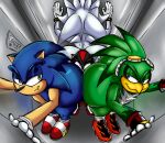 accipitrid accipitriform anthro ass_to_ass avian bedroom_eyes bent_over big_butt bird bubble_butt butt butt_squish elevator eulipotyphlan femboy group hand_on_butt hands_against_wall hedgehog hi_res huge_butt jet_the_hawk larger_male lifted looking_back male mammal narrowed_eyes seductive sega shadow_the_hedgehog silver_the_hedgehog size_difference smaller_male smile smirk sonic_riders sonic_the_hedgehog sonic_the_hedgehog_(series) squish thick_thighs trapped ultimateshadow