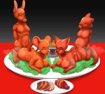 absurd_res ailurid anthro apple apple_in_mouth bdsm beef bondage bound bovid cannibalism caprine character_prepared_as_food cooked_food death disembodied_penis disembodied_vulva female food fruit genitals gore group hi_res holly_meadowmouse hybrid lagomorph leporid lizard male male/female mammal meat meat_on_bone mouse murid murine oskar_(2ndvoice) penis plant rabbit red_panda reptile rodent sakita_hiroshi scalie senshu_the_red_panda served_counter sheep steak steam steaming_body vegetable vulva waynekan