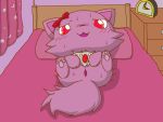  4:3 accessory anthro female fur garnet_(jewelpet) hair_accessory hair_bow hair_ribbon jewelpet pink_body pink_fur ribbons sanrio 