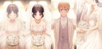  dress juugonichi_(wheeliex2) kaguya-sama_wa_kokurasetai_~tensai-tachi_no_renai_zunousen~ see_through shinomiya_kaguya shirogane_miyuki tagme wedding_dress 