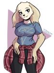  anthro capaoculta clothing female hi_res inui_(aggressive_retsuko) solo 