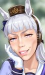  ai-generated gold_ship_(umamusume) hazelnut_bee highres kazuya_guy_(meme) long_hair meme self-upload umamusume 