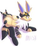  69_position anus backsack balls balls_on_face big_balls big_butt black_body black_fur butt butt_grab canid canine clothing deep_throat duo eeveelution feral forced forced_oral fur genitals girly hand_on_butt hi_res jolteon leg_wrap legwear lying male male/male mammal misx nintendo oral penetration pok&eacute;mon pok&eacute;mon_(species) sex simple_background stockings thigh_highs umbreon video_games yellow_body yellow_fur zenu_(misx) 