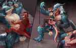  absurd_res after_orgasm alligator alligatorid anal anal_penetration animal_genitalia animal_penis anthro anthro_on_anthro anthro_penetrated anthro_penetrating anthro_penetrating_anthro balls bdsm biceps big_balls big_dom_small_sub big_penis blue_body blue_scales bodily_fluids bondage bound clothed clothing collar cowgirl_position crocodilian crossdressing cum cum_in_ass cum_inside cum_leaking cut_away domination duo eljadont erection from_behind_position genital_fluids genitals girly hair hairy_balls hemipenes hi_res holding_leash holding_object knot leash leash_pull leg_grab leggings legwear lizard maid_uniform male male/male male_domination male_on_bottom male_on_top male_penetrated male_penetrating male_penetrating_male multi_genitalia multi_penis muscular muscular_male on_bottom on_top open_mouth orgasm penetration penile penile_penetration penis power_bottom red_body red_scales reptile rogall scales scalie sex size_difference small_dom_big_sub smaller_male stand_and_carry_position standing standing_sex submissive submissive_male switch tongue tongue_out uniform zartersus 