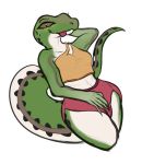  alpha_channel anthro bottomwear clothing colored_sketch eyes_closed female flat_chested lizard looking_at_viewer pampean_lizard_(vagoncho) pupils reptile scalie shirt shorts slit_pupils smile solo tagme tongue tongue_out topwear vagoncho 