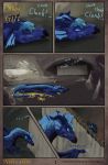  absurd_res cave comic_(nisi&#039;sgift) comic_page curtains dragon female feral hi_res ikanz nisi_diamondfire solo text url 