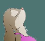  absurd_res anthro blush clothed clothing disney eyes_closed female fur hi_res judy_hopps lagomorph leporid mammal oral_vore rabbit rabbitinafoxden simple_background solo story story_in_description swallowing vore zootopia 