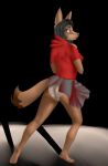  anthro canid canine clothed clothing female ju87junkers1950 mammal plymouthvaliant solo 