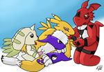  digimon guilmon renamon tagme terriermon 