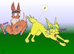  eevee jolteon pokemon sanji_artist tagme 