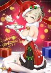  christmas cyi dress no_bra tagme thighhighs 