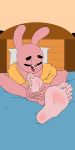  1:2 anais_watterson anthro cartoon_network female foot_fetish foot_lick foot_play hi_res lagomorph leporid licking loltroll3rd mammal rabbit self_lick solo the_amazing_world_of_gumball tongue tongue_out 