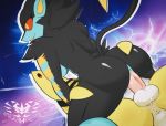  ampharos anthro anthro_on_anthro anus balls black_body black_fur blue_body bodily_fluids breasts butt cowgirl_position detailed_background duo female female_on_top female_penetrated fluffy fluffy_tail fur genital_fluids genitals interspecies knightmoonlight98 looking_pleasured luxray male male/female male_on_bottom male_penetrating male_penetrating_female multicolored_body multicolored_fur nintendo on_bottom on_top open_mouth orgasm orgasm_face penetration penis pok&eacute;mon pok&eacute;mon_(species) pussy pussy_juice sex smile tongue tongue_out two_tone_body vaginal vaginal_penetration video_games white_body yellow_body yellow_eyes 