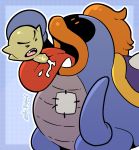  2020 anthro bodily_fluids boo_(mario) clubba cum duo ejaculation genital_fluids genitals hi_res koopa licking lips male male/male mario_bros nintendo oral paper_mario penile penis penis_lick scalie sex thick_lips tongue tongue_out tubba_blubba video_games waddling_head zestibone 