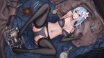  bra kaine_(nier) lingerie nier pantsu thighhighs yuzuriha 