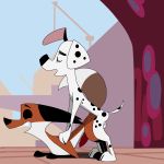  101_dalmatian_street 101_dalmatians 1:1 absurd_res all_fours anal anal_penetration animal_genitalia animal_penis balls canid canine canine_penis canis colossalstars dalmatian disney doggystyle domestic_dog duo dylan_(101_dalmatians) erection eyes_closed feral feral_on_feral feral_penetrated feral_penetrating feral_penetrating_feral fergus_(101_dalmatians) fox from_behind_position genitals hi_res male male/male male_penetrated male_penetrating male_penetrating_male mammal outside penetration penile penile_penetration penis sex 