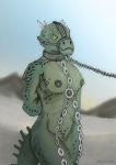  anthro areola argonian bdsm bethesda_softworks breasts chain female hi_res ia190 nipples non-mammal_breasts scalie slave solo the_elder_scrolls video_games 