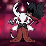  1:1 anthro arthropod brandon1burns fan_character group hollow_knight insect male team_cherry video_games weapon 