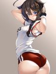  ass buruma gym_uniform kantai_collection shigure_(kancolle) torisan 