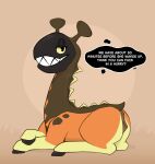  animal_genitalia animal_vulva anus bedroom_eyes cover_paige_(flowerbud) dialogue english_text equine_genitalia equine_vulva farigiraf female feral flowerbud generation_9_pokemon genitals giraffe giraffid hi_res hydra_problems looking_at_viewer lying mammal narrowed_eyes nintendo on_front pokemon pokemon_(species) profanity puffy_anus requesting seductive sex sex_request sharp_teeth side_view sleep_sex sleeping solo teeth text vulva 